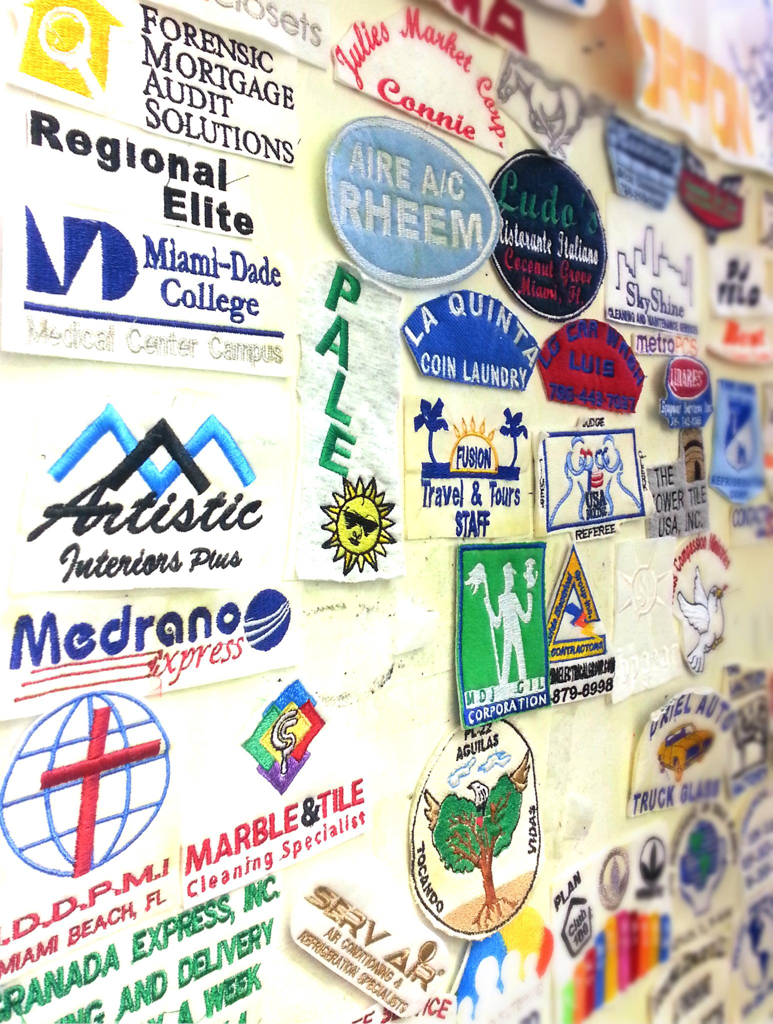 Professional workwear with company logo embroidery Miami